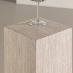 RAMSVIK Sellette effet travertin
