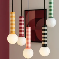 RAYADO Suspension à motif géométrique