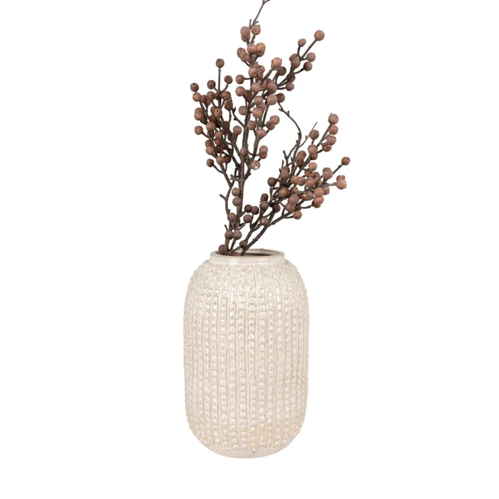 RIVAS Vase en grès H25,5cm
