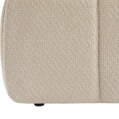ROMEO Lit coffre en tissu chenille 160x200cm