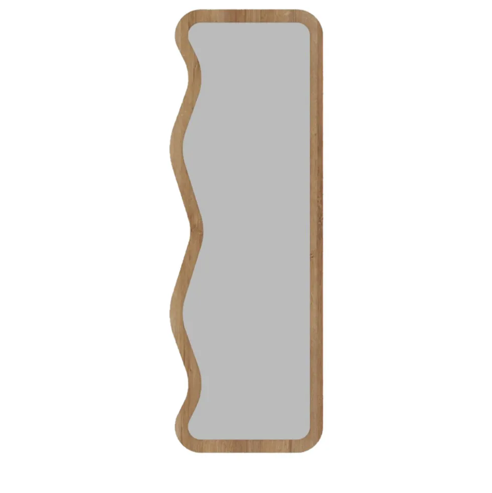 RONDA Miroir sur pieds en bois 50x160cm
