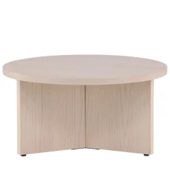 SALTO Table basse ronde en bois ø85cm
