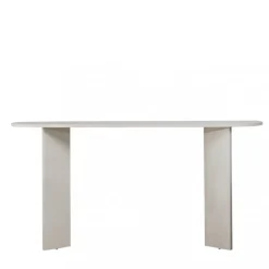SAM Console ovale en bois L150cm