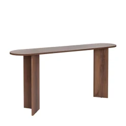SAM Console ovale en bois L150cm