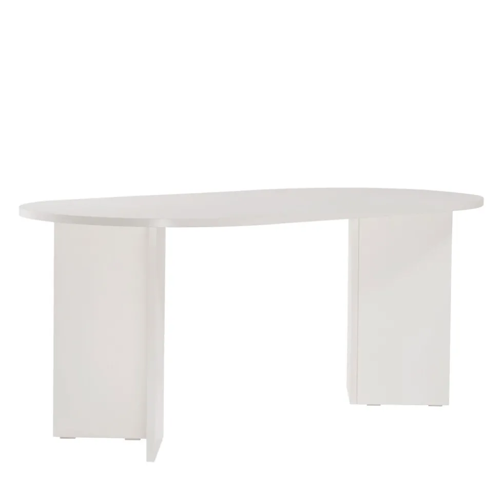 SAM Table à manger 8 personnes ovale en bois