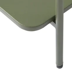 SARANDA Table basse 2 plateaux en métal