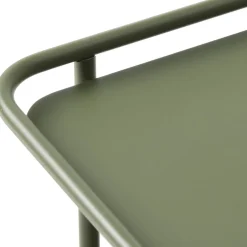 SARANDA Table basse 2 plateaux en métal