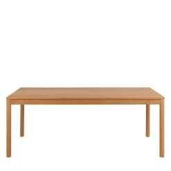 SAVACOU Table à manger extensible 8 à 12 personnes en bois 200-300x100cm