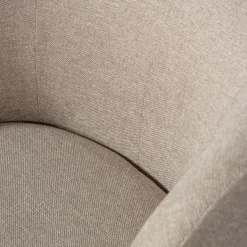 SERRA Fauteuil pivotant design en tissu