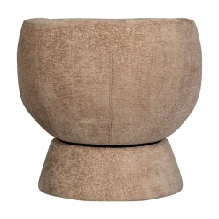 SHUFFLE Fauteuil pivotant en tissu