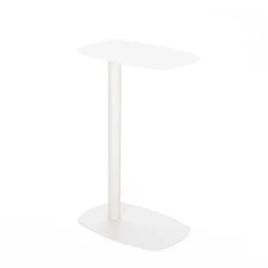 SIDY Table d'appoint en métal H66cm