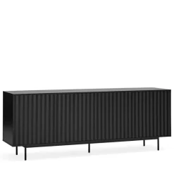 SIERRA Buffet en bois 4 portes 3 tiroirs L211cm