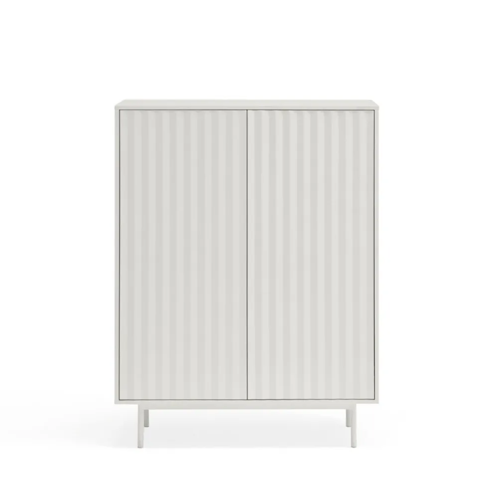 SIERRA Buffet haut en bois 2 portes 2 tiroirs