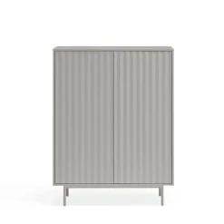 SIERRA Buffet haut en bois 2 portes 2 tiroirs