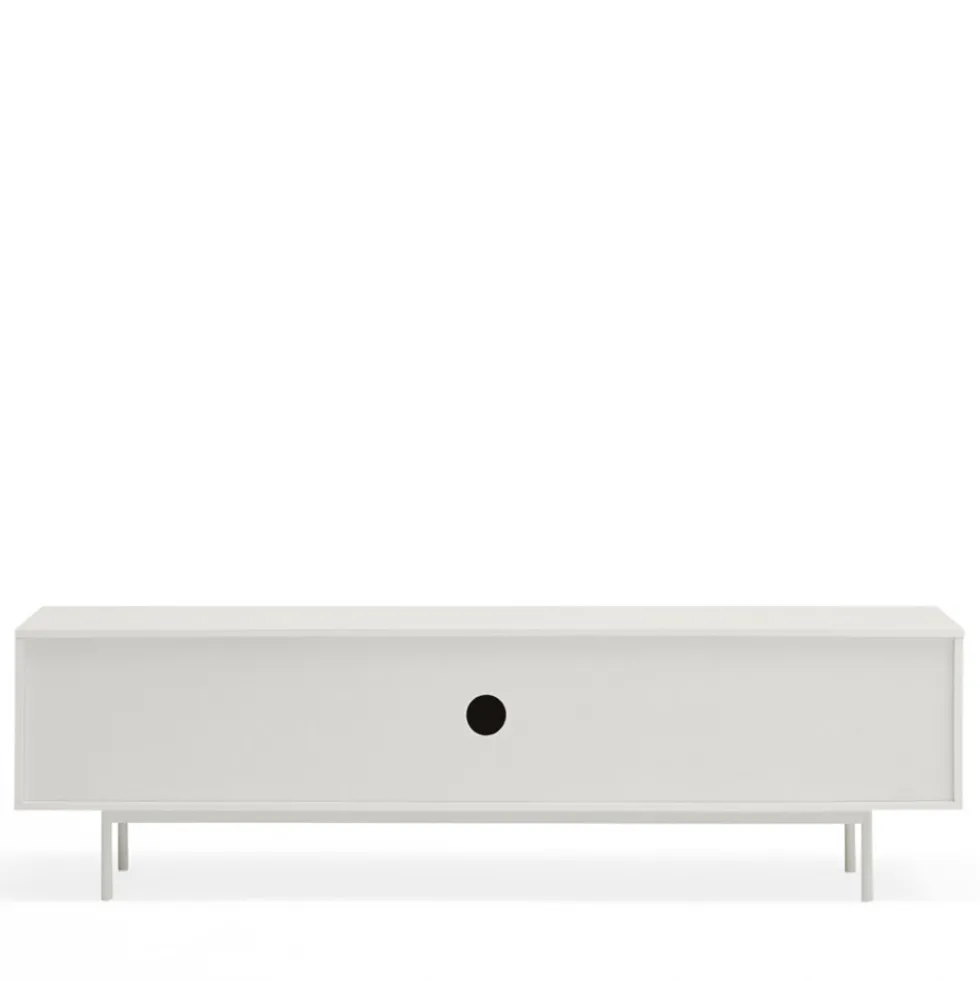 SIERRA Meuble TV en bois 3 portes L180cm