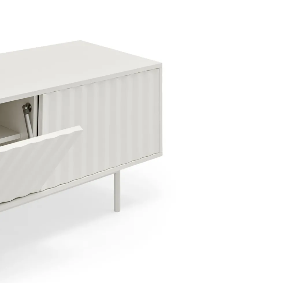 SIERRA Meuble TV en bois 3 portes L180cm