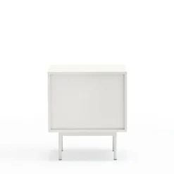 SIERRA Table de chevet 1 porte 2 tiroirs en bois