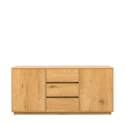 SINCE Buffet 2 portes, 3 tiroirs en bois L180cm