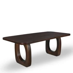 SINJAI Table à manger 8 personnes en bois massif