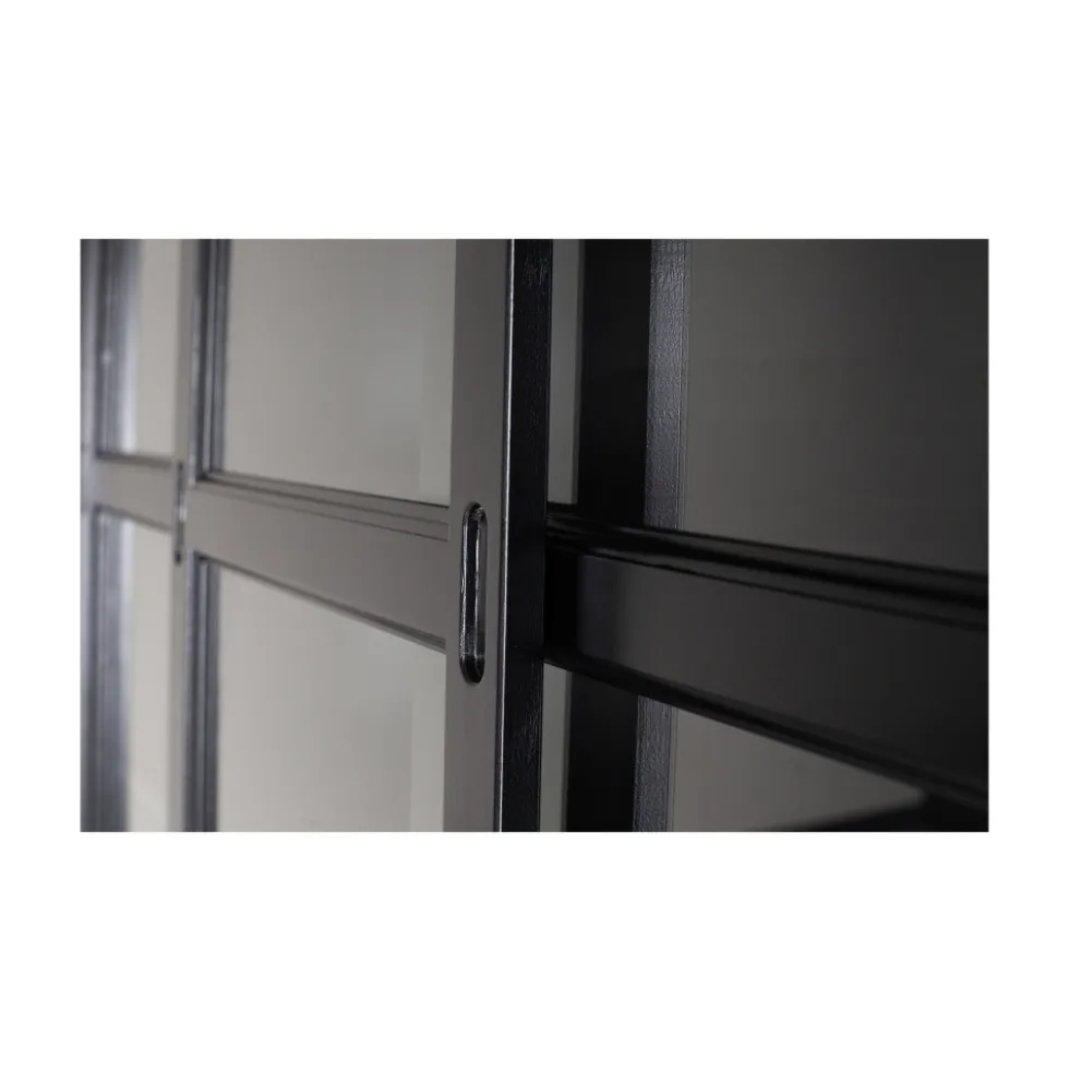 SJAAK Vaisselier en pin 6 portes 4 tiroirs