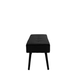 SKIBY Banc en velours L100cm