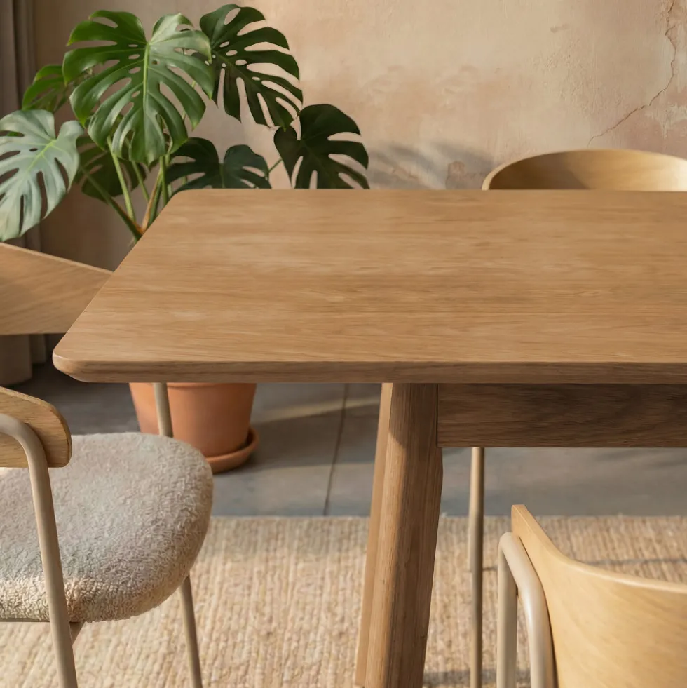 SKOLL Table à manger extensible 8 à 12 personnes 180-230x80cm
