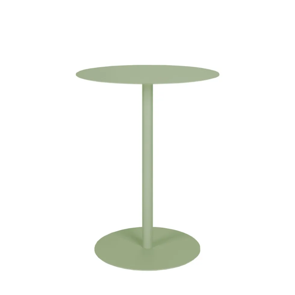 SNOW Table de bistrot ronde en métal ø57cm