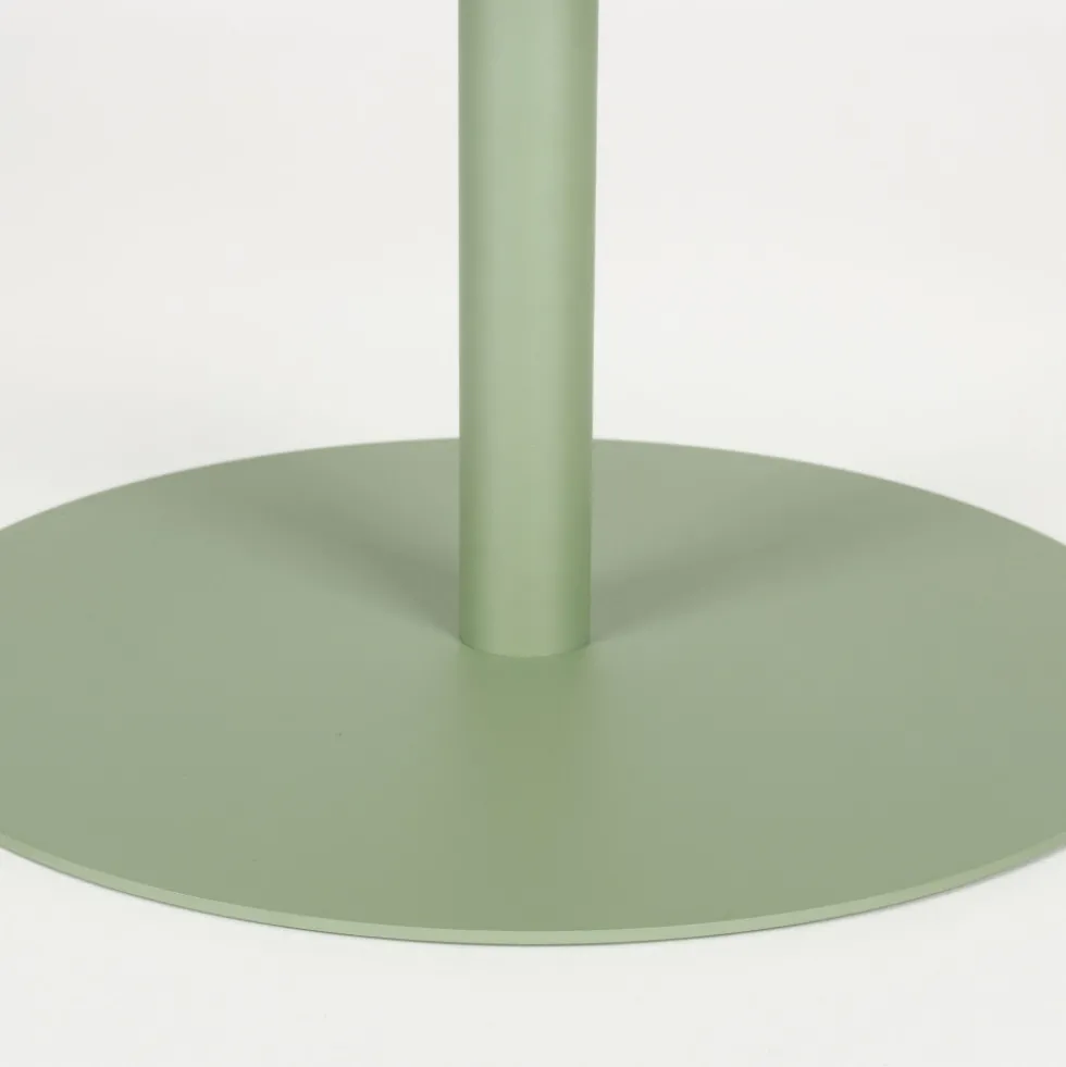 SNOW Table de bistrot ronde en métal ø57cm