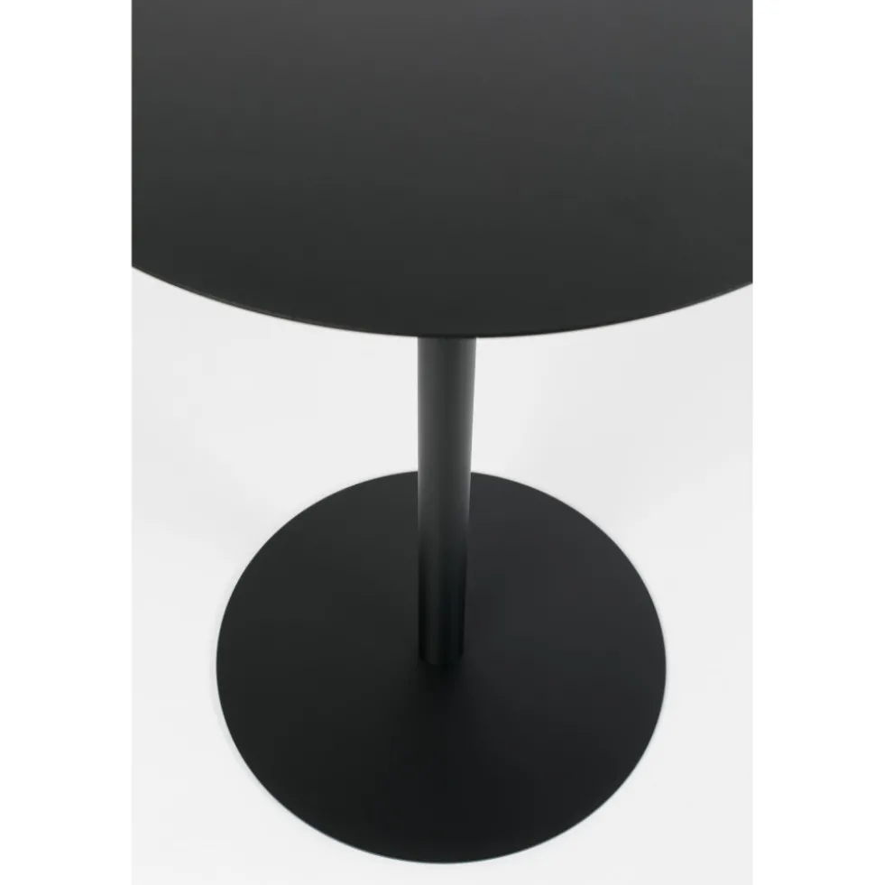 SNOW Table de bistrot ronde en métal ø57cm