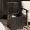 SOBRA Coffre de jardin en plastique 76L