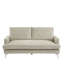 SOPHIE Canapé 3 places en tissu pieds chrome