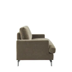 SOPHIE Canapé 3 places en tissu pieds chrome