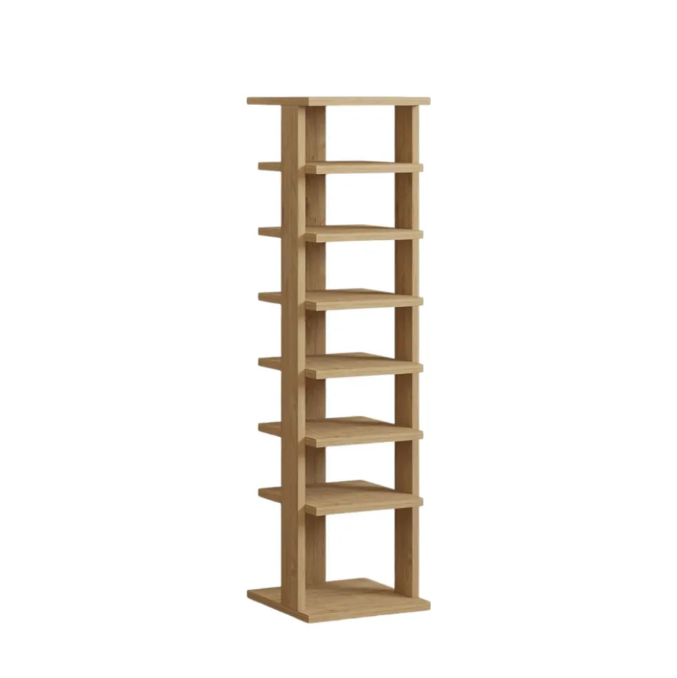 STATE Étagère à chaussures en bois H110cm