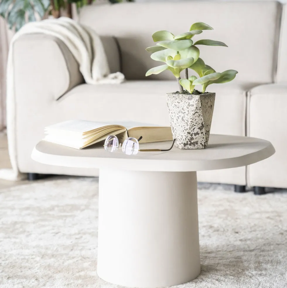 STEN Table basse en aluminium 57x71cm