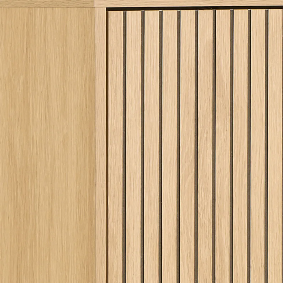 STORO Meuble à chaussures 3 portes en bois et métal L71,6cm