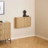 STORO Meuble à chaussures mural en bois L71,6cm