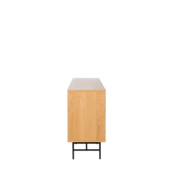 SVEG Buffet 2 portes 3 tiroirs en bois L160cm
