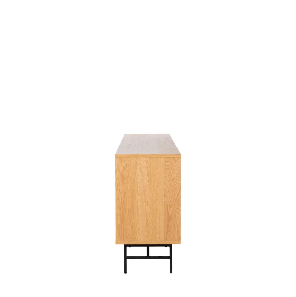 SVEG Buffet 2 portes 3 tiroirs en bois L160cm