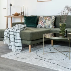 TAMPA Tapis avec formes organiques