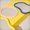 TARENTE Miroir de forme organique 54x40cm