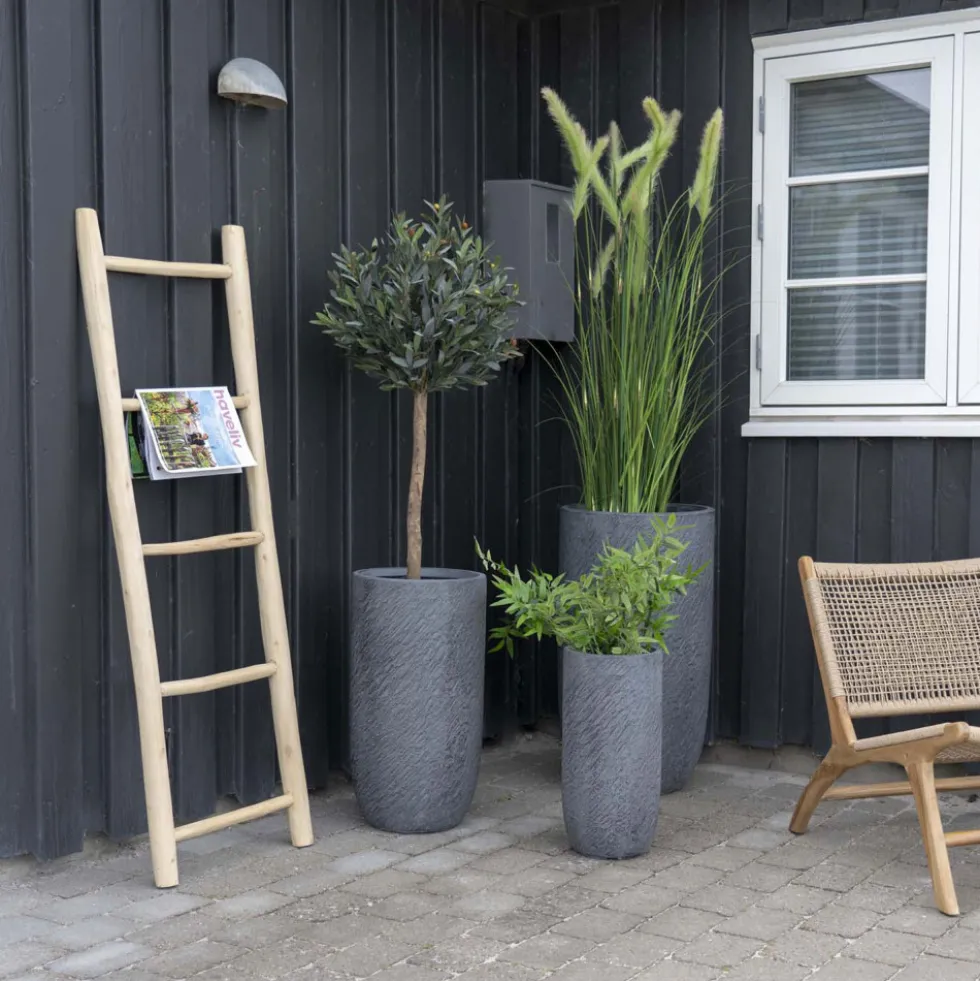 TEAK LADDER Echelle décorative en bois H150cm