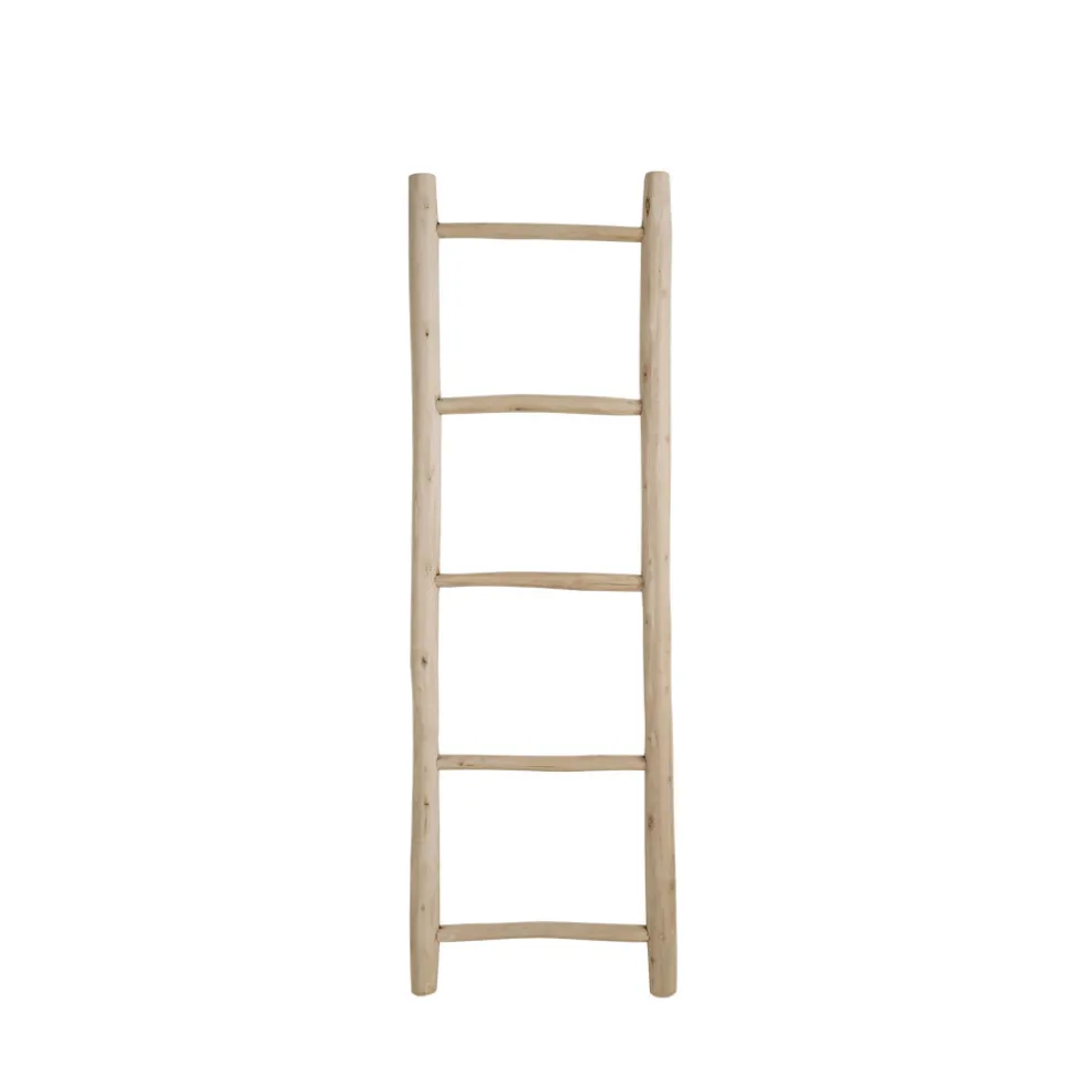 TEAK LADDER Echelle décorative en bois H150cm