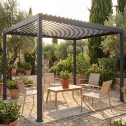 TERO Pergola bioclimatique en aluminium 4x3m