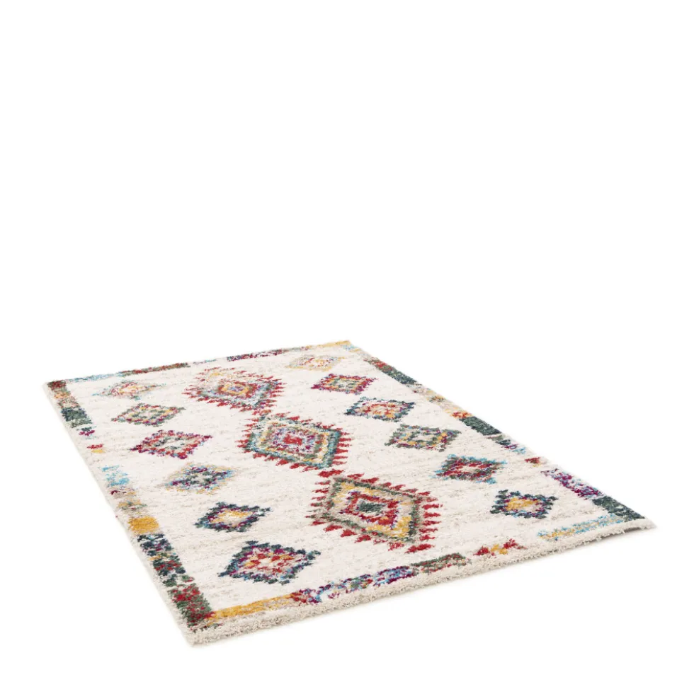 TIKI Tapis d'inspiration berbère à losanges