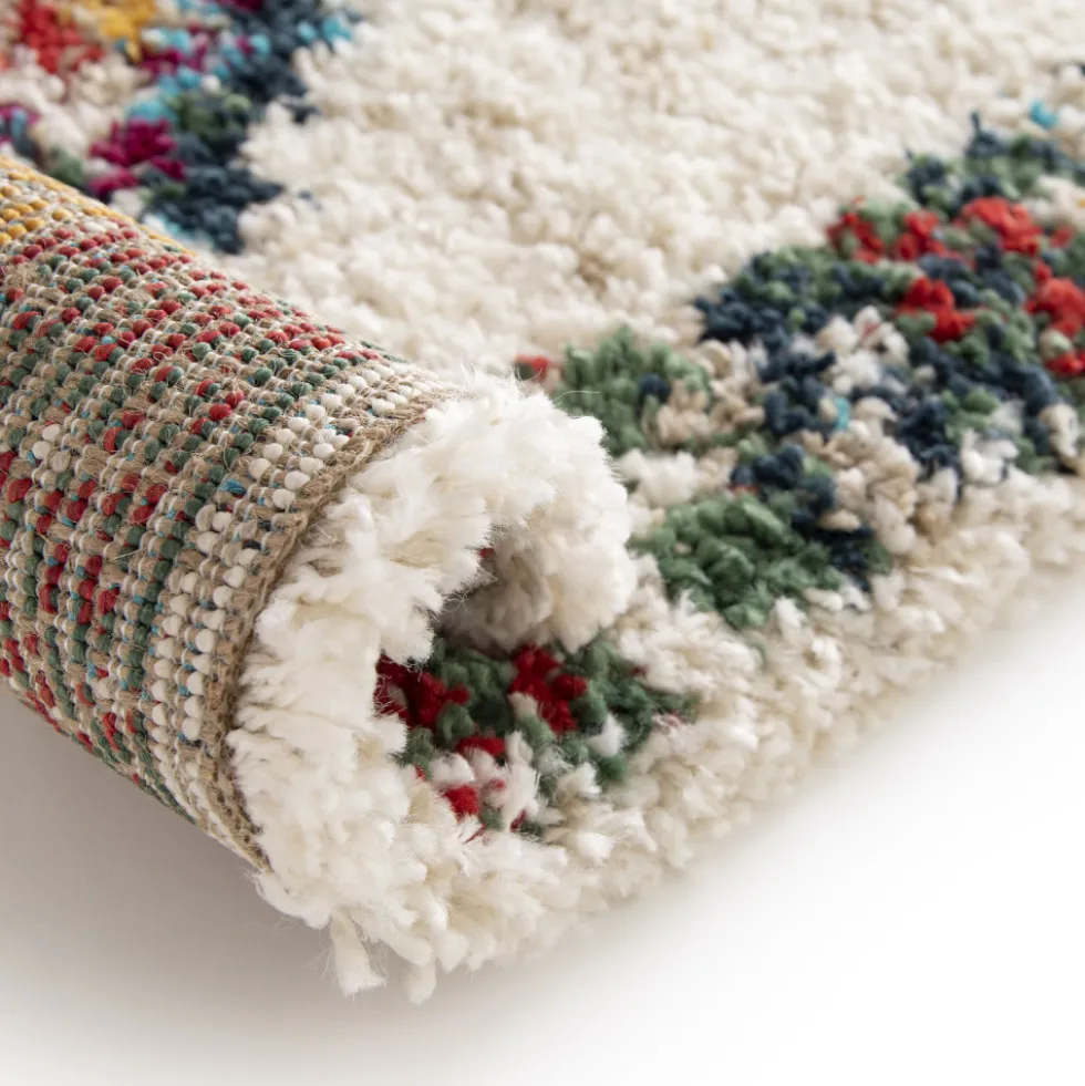 TIKI Tapis d'inspiration berbère à losanges