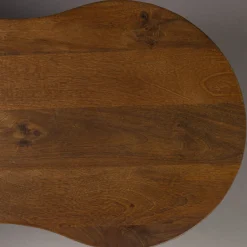 TILON Table basse organique en bois 110x60cm
