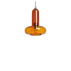 TIMO Suspension en verre avec LED intégrée ø15cm
