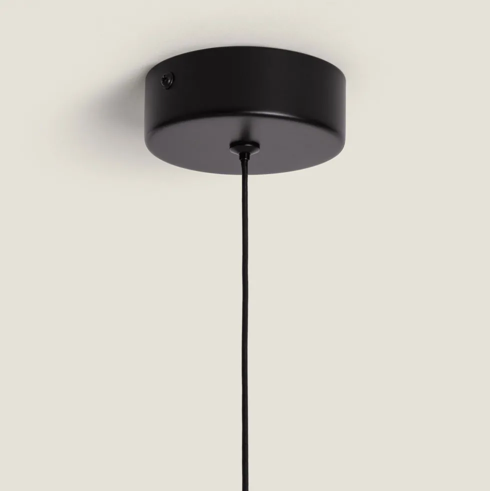 TIMO Suspension en verre avec LED intégrée ø15cm