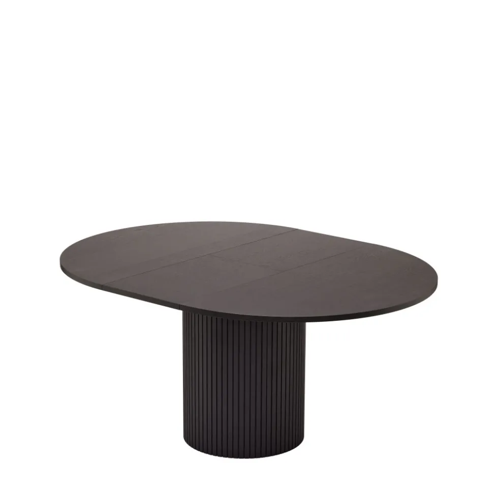 TOSCANA Table à manger extensible 4 à 6 personnes en bois ø120-160x120cm