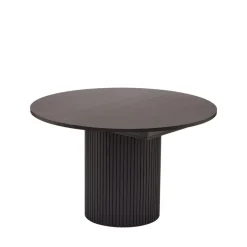 TOSCANA Table à manger extensible 4 à 6 personnes en bois ø120-160x120cm